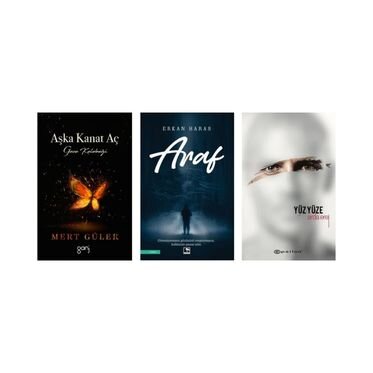 3 Kitap / Araf - Tarçın Bakırı - Gökyüzü Durağı - Kopya - Kolektif