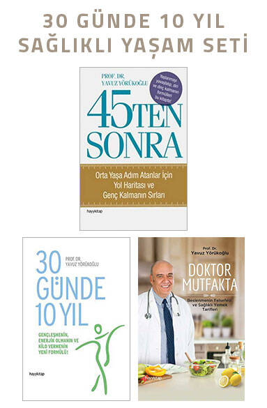30 Günde 10 Yıl Sağlıklı Yaşam Seti - 1