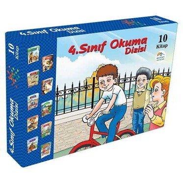 4.Sınıflar İçin Okuma Dizisi - 10 Kitap