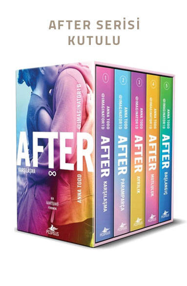 After Serisi-Kutulu Özel Set-5 Kitap Takım - 1