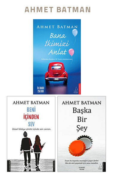 Ahmet Batman Seti - 3 Kitap - 1