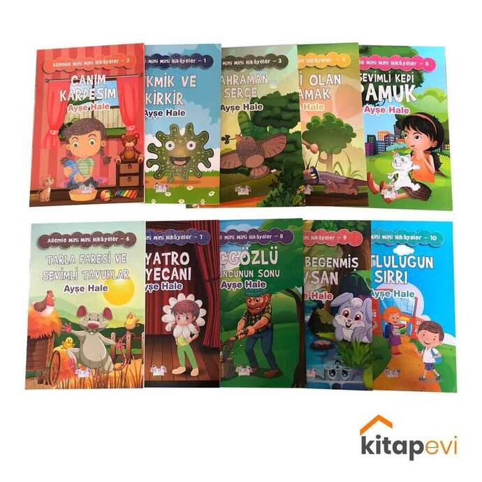 Ailemle Mini Mini Hikayeler Seti - 10 Kitap (Etkinlikli) - 2