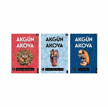 Akgün Akova Seti - 3 Kitap