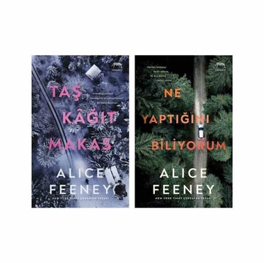 Alice Feeney Seti / Ne Yaptığını Biliyorum - Taş Kağıt Makas - Alice Ferney
