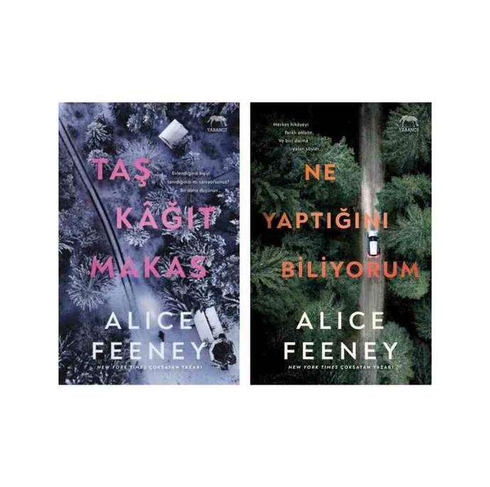 Alice Feeney Seti / Ne Yaptığını Biliyorum - Taş Kağıt Makas - 1