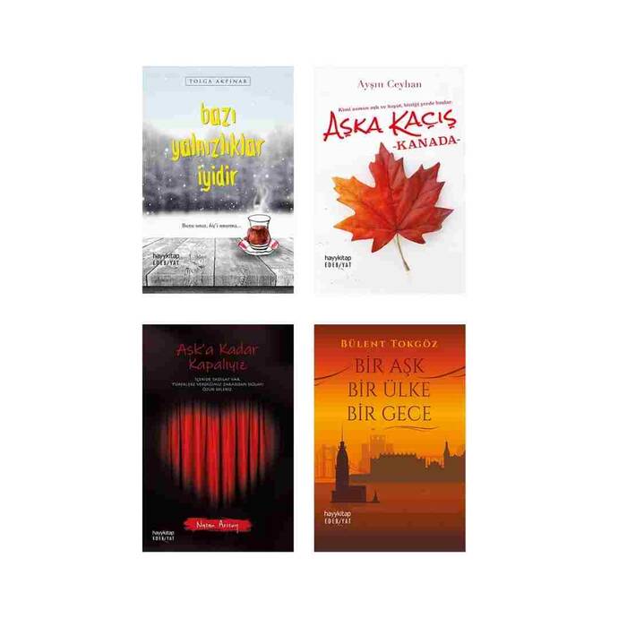 Aşk Kitapları Seti - 4 Kitap - 1