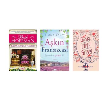 Aşk Romanları Seti - 3 Kitap