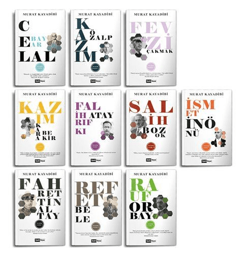 Atatürk ve Dava Arkadaşları Seti - 10 Kitap Takım - 2