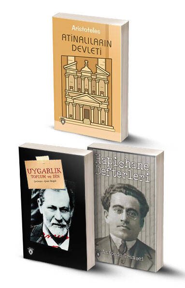 3 Kitap / Atinalıların Devleti - Uygarlık Toplum Ve Din - Hapishane Defterleri - 1