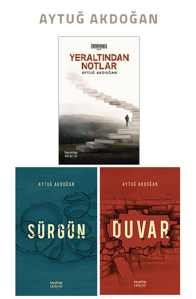 Aytuğ Akdoğan Seti - 3 Kitap - 1