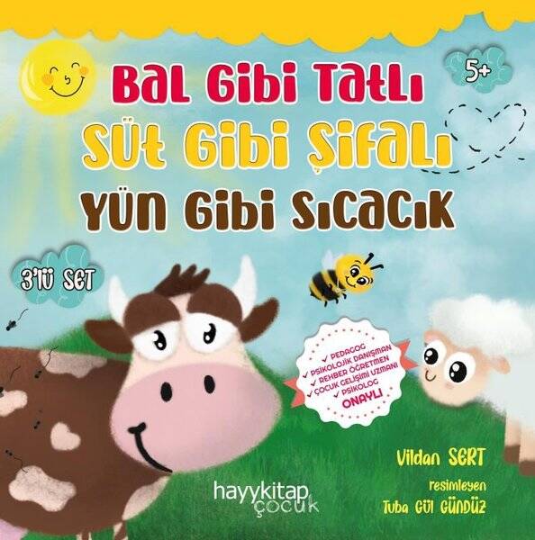 Bal Gibi Tatlı Süt Gibi Şifalı Yün Gibi Sıcacık 3'lü Set - 1