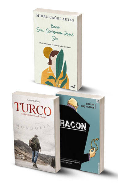 3 Kitap / Bana Seni Seviyorum Deme Sev - Turco - Racon - 1