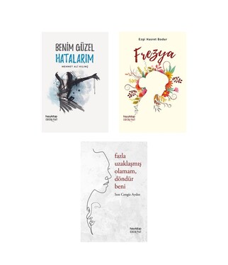 3 Kitap / Benim Güzel Hatalarım - Frezya - Fazla Uzaklaşmış Olamam Döndür Beni