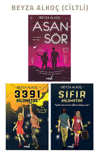 Beyza Alkoç 3'lü Set - Ciltli - 1