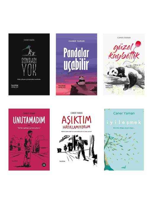 Caner Yaman Seti - 6 Kitap - 1
