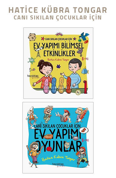 Canı Sıkılan Çocuklar İçin Ev Yapımı 2'li Kitap Seti - 1