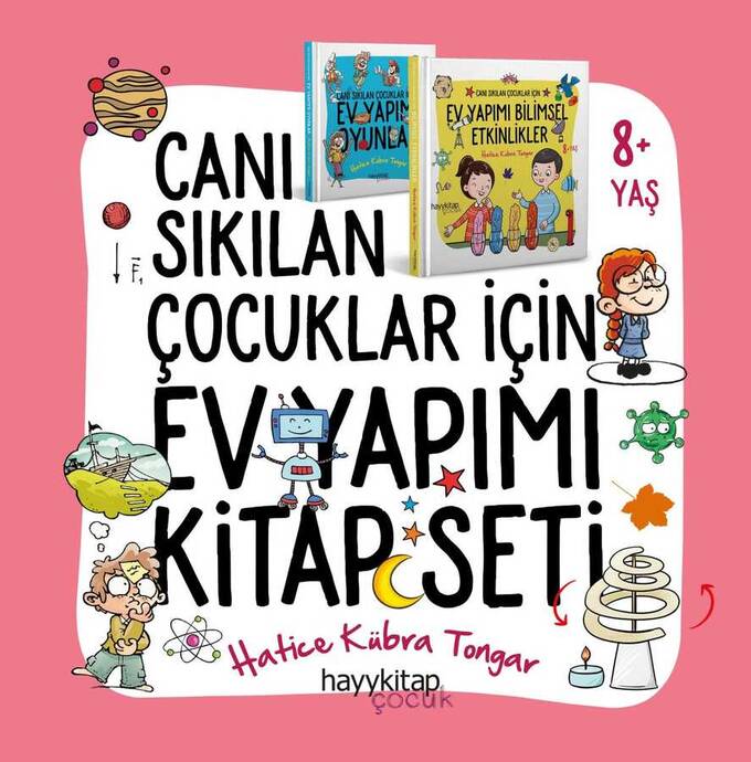 Canı Sıkılan Çocuklar İçin Ev Yapımı 2'li Kitap Seti - 2
