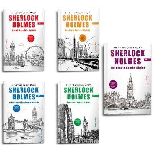 Çocuklar İçin Sherlock Holmes Seti - 5 Kitap - 2