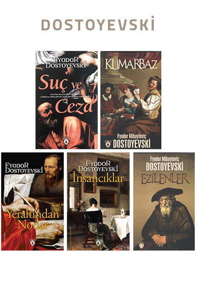 Dostoyevski Seti - 5 Kitap Takım - 1
