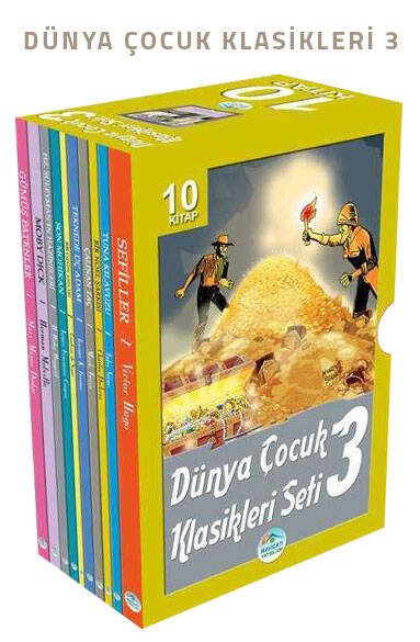 Dünya Çocuk Klasikleri Seti 3 - 10 Kitap - 1