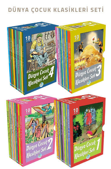 Dünya Çocuk Klasikleri Seti - 40 Kitap - 1