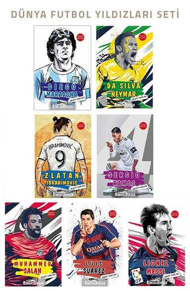 Dünya Futbol Yıldızları Seti - 7 Adet Poster Hediyeli - 1
