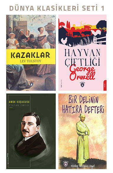 Dünya Klasikleri Seti 1 - 4 kitap - 1