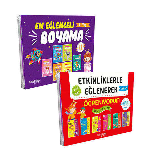 Eğlenerek Öğreniyorum Seti - 12 Kitap Kutulu - 2