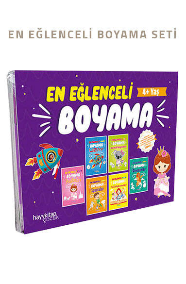 En Eğlenceli Boyama - 6'lı Set - 1