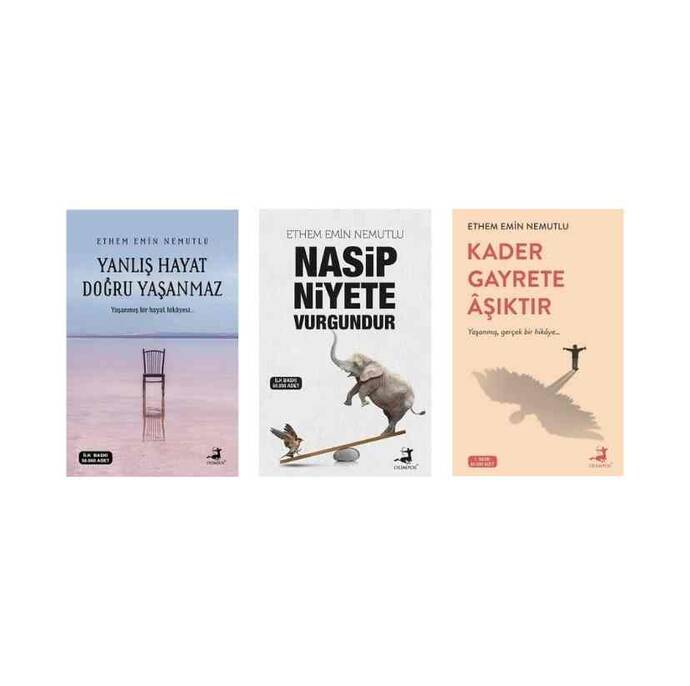 Ethem Emin Nemutlu Seti - 3 Kitap - 1