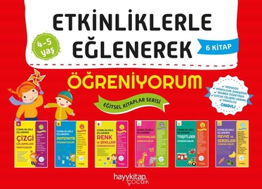 Etkinliklerle Eğlenerek Öğreniyorum - 6'lı Set