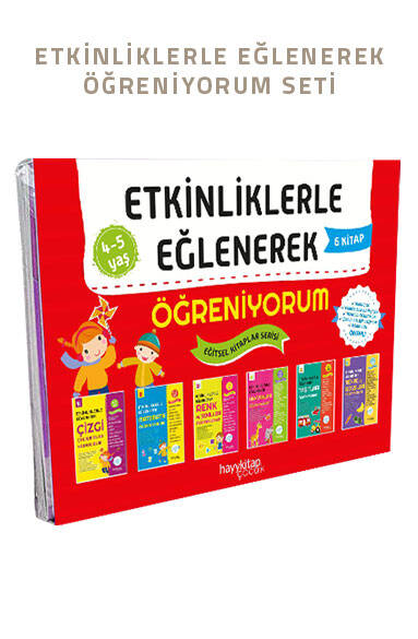 Etkinliklerle Eğlenerek Öğreniyorum - 6'lı Set - 1
