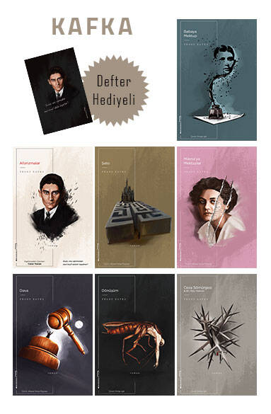 Franz Kafka Seti - 7 Kitap (Defter Hediyeli ve Özel Kutulu) - 1