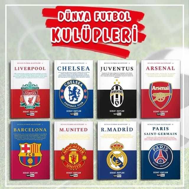 Futbol Kulüpleri Seti - 8 Kitap - 2