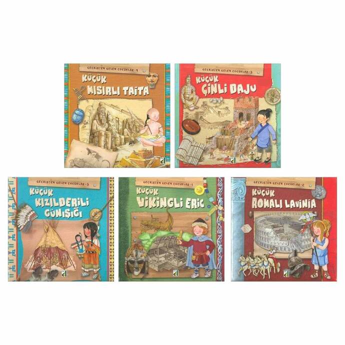 Geçmişten Gelen Çocuklar Seti - 5 Kitap - 1