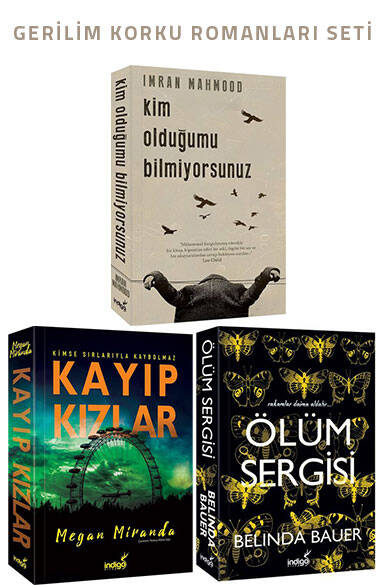 Gerilim - Korku Romanları Seti - 3 kitap - 1