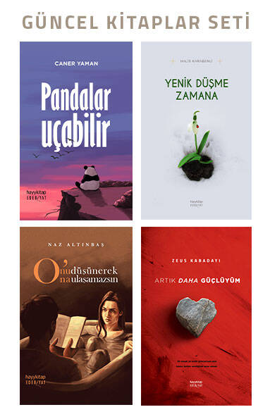 Güncel Kitaplar Seti - 4 kitap takım - 1