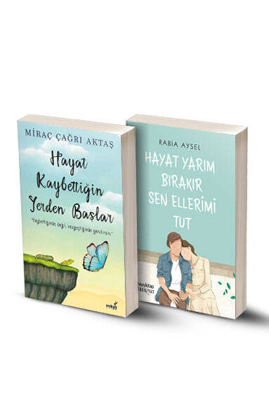 2 Kitap / Hayat Kaybettiğin Yerden Başlar - Hayat Yarım Bırakır Sen Ellerimi Tut - 1