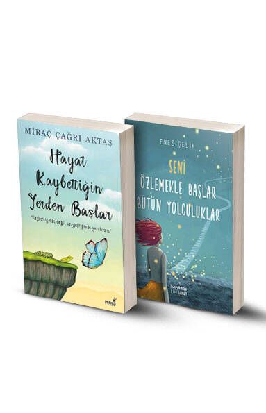 2 Kitap / Hayat Kaybettiğin Yerden Başlar - Seni Özlemekle Başlar Bütün Yolculuklar - 1