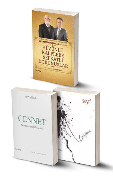 3 Kitap / Hüzünlü Kalplere Şefkatli Dokunuşlar - Cennet - Seyr'engiz - 1