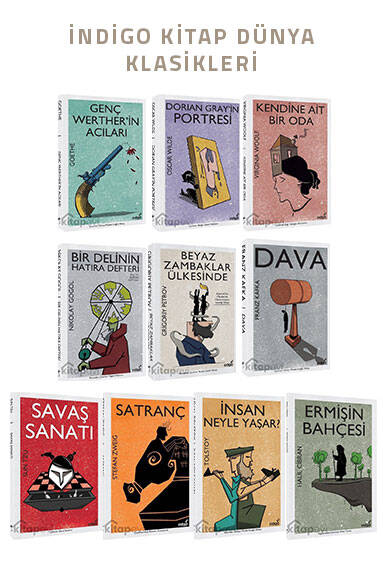 İndigo Kitap Dünya Klasikleri Seti - 1