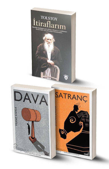 3 Kitap / İtiraflarım - Dava - Satranç - 1