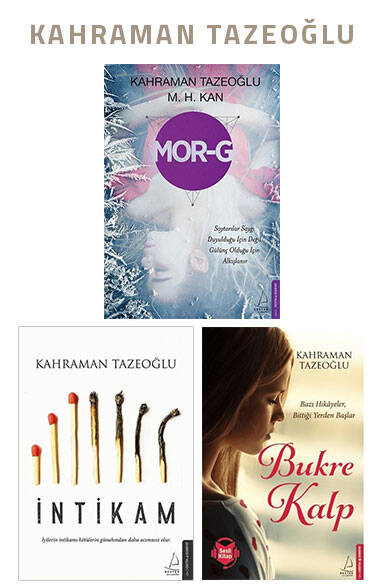 Kahraman Tazeoğlu Seti - 3 Kitap - 1