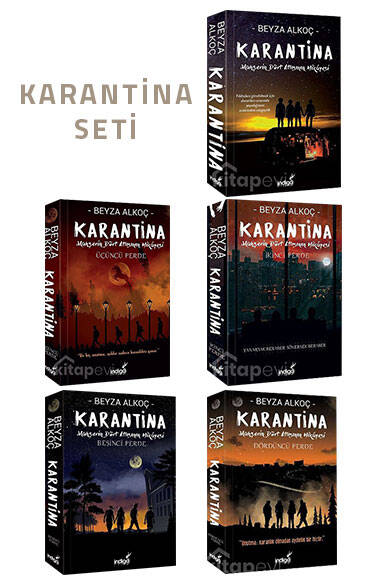 Karantina Seti (Ciltsiz) - 5 Kitap Takım - 1