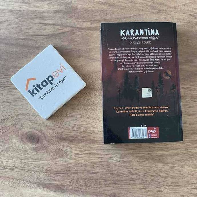 Karantina Üçüncü Perde - Karton Kapak - 5