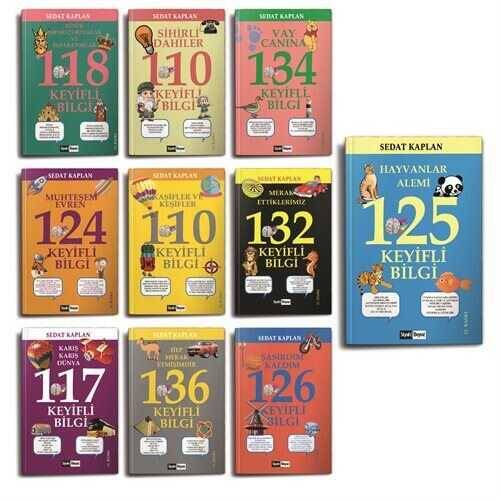 Keyifli Bilgiler Seti - 10 Kitap - 2
