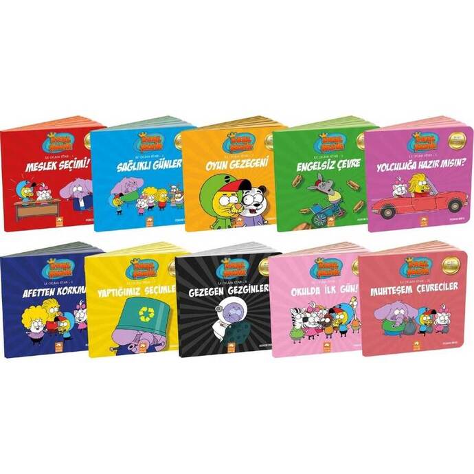 Kral Şakir İlk Okuma Kitapları (10 Kitap Takım - Pedagog Onaylı) - 3