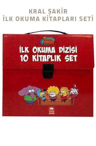 Kral Şakir İlk Okuma Kitapları (10 Kitap Takım - Pedagog Onaylı) - 1