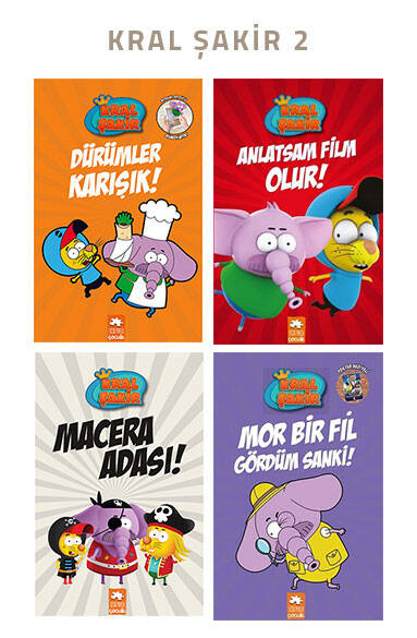 Kral Şakir Seti 2 - 4 Kitap - 1