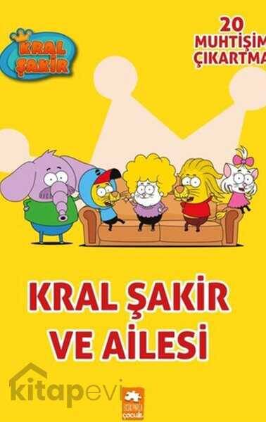 Kral Şakir ve Ailesi - Çıkartmalı Boyama Kitabı - 1